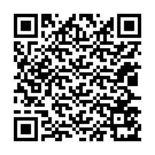 Código QR para número de teléfono +12027571765