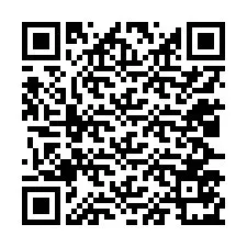 QR-koodi puhelinnumerolle +12027571776