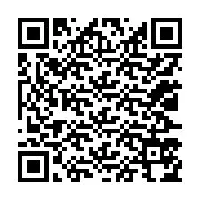 QR-код для номера телефона +12027574479