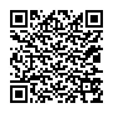 QR-koodi puhelinnumerolle +12027574481