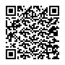 QR код за телефонен номер +12027574483