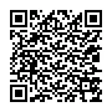 QR-koodi puhelinnumerolle +12027574484