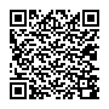 QR-koodi puhelinnumerolle +12027580263