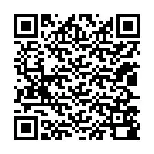 Kode QR untuk nomor Telepon +12027580265