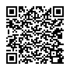 QR код за телефонен номер +12027580266