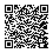 QR kód a telefonszámhoz +12027580269