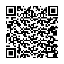 QR kód a telefonszámhoz +12027580272