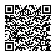 QR kód a telefonszámhoz +12027585250