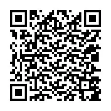 QR код за телефонен номер +12027585254