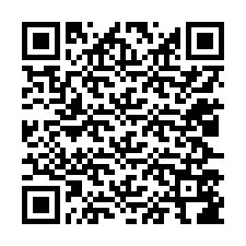 QR-koodi puhelinnumerolle +12027586276