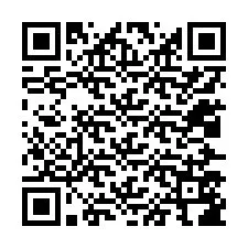 QR-koodi puhelinnumerolle +12027586283