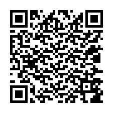 Código QR para número de telefone +12027586288