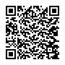 Código QR para número de teléfono +12027587736