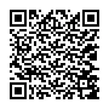 Codice QR per il numero di telefono +12027587738