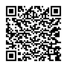 QR kód a telefonszámhoz +12027588038