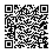 QR код за телефонен номер +12027588041