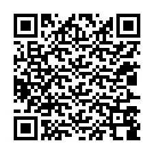 QR kód a telefonszámhoz +12027588044