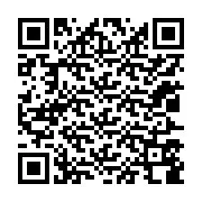 QR-koodi puhelinnumerolle +12027588045