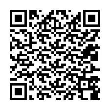 Código QR para número de teléfono +12027588047