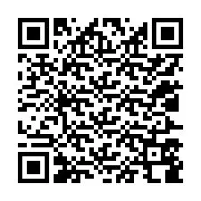 QR-koodi puhelinnumerolle +12027588048