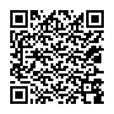 QR-koodi puhelinnumerolle +12027588049