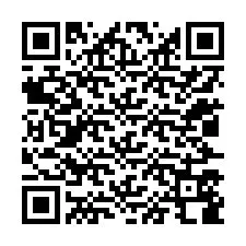 QR-koodi puhelinnumerolle +12027588094