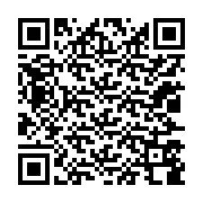 電話番号のQRコード +12027588095