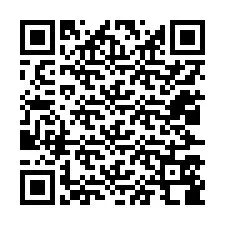 Código QR para número de teléfono +12027588097