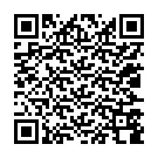 Código QR para número de telefone +12027588098