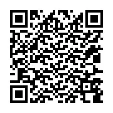 QR код за телефонен номер +12027588101