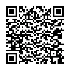 QR код за телефонен номер +12027589363