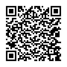 QR код за телефонен номер +12027589365