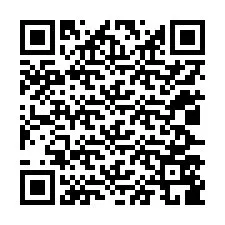 QR Code สำหรับหมายเลขโทรศัพท์ +12027589370