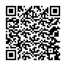 QR-Code für Telefonnummer +12027589375