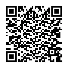 QR-code voor telefoonnummer +12027589376