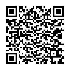 QR-koodi puhelinnumerolle +12027619679