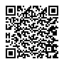 QR-code voor telefoonnummer +12027619692