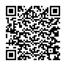 Código QR para número de telefone +12027624172