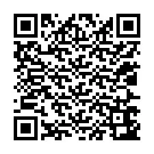 Código QR para número de teléfono +12027643208