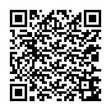 Código QR para número de telefone +12027643214