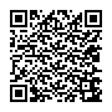 QR-Code für Telefonnummer +12027643216