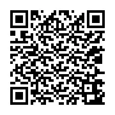 Código QR para número de teléfono +12027643218