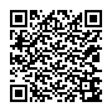 QR-koodi puhelinnumerolle +12027643221