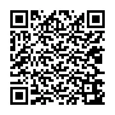 QR код за телефонен номер +12027643222