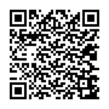 QR-koodi puhelinnumerolle +12027643223