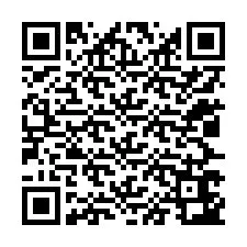 QR Code สำหรับหมายเลขโทรศัพท์ +12027643224