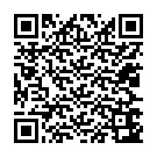 QR-koodi puhelinnumerolle +12027643227