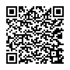 QR-Code für Telefonnummer +12027643228