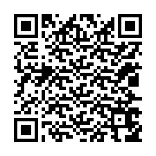 Código QR para número de teléfono +12027656691