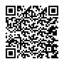 QR-Code für Telefonnummer +12027656697